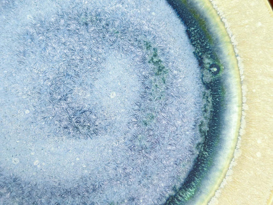 Celestial Lake | 天池 | Handcrafted Ceramic Plate | Dinnerware | Tableware, tea cups, teacups, coffee cup, mugs, tableware, drinkware, woodfired, handcrafted cup