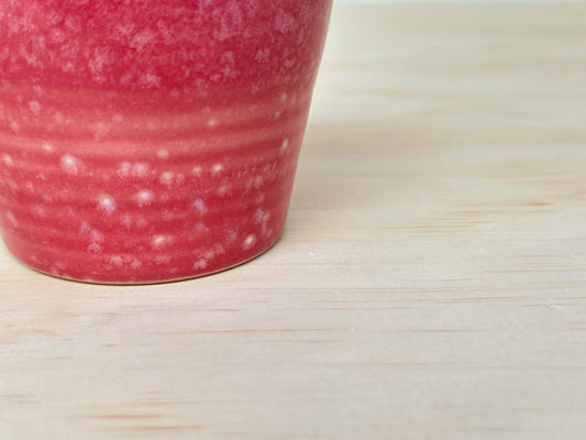 Crimson Snowfall 红之雪落 | 250mL | Handcrafted | Coffee Cup, tea cups, teacups, coffee cup, mugs, tableware, drinkware, woodfired, handcrafted cup