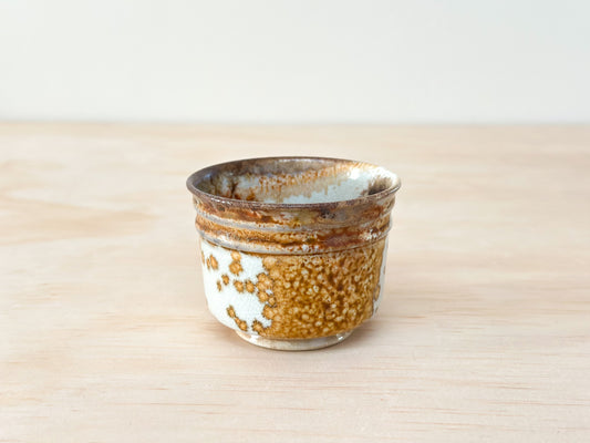 Golden Wattle 金合欢 | 90mL | Handcrafted Wood-Fired | Tea Cup, tea cups, teacups, coffee cup, mugs, tableware, drinkware, woodfired, handcrafted cup