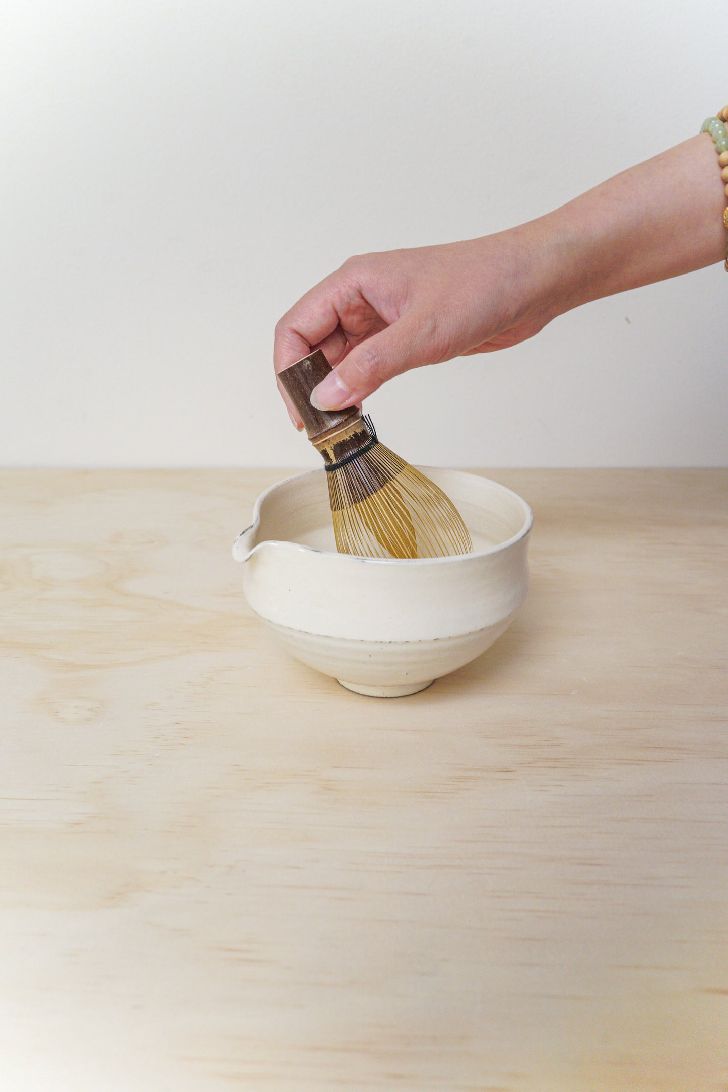 Handcrafted Tea Cup | 450mL | Pure Snow Matcha Bowl