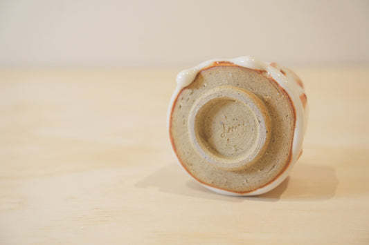 Handcrafted Tea Cup | 70mL | Fall | Shino Tea Cup