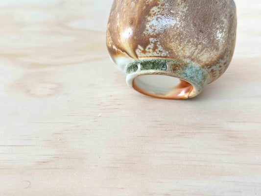 Lunar Echo 月影 | 100mL | Handcrafted Wood-Fired | Tea Cup, tea cups, teacups, coffee cup, mugs, tableware, drinkware, woodfired, handcrafted cup