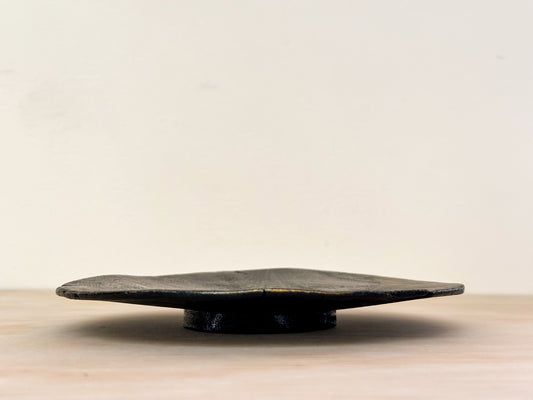 Moonlit Reverie | 月之遐想 | Handcrafted Wood Plate | Saucer, tea cups, teacups, coffee cup, mugs, tableware, drinkware, woodfired, handcrafted cup