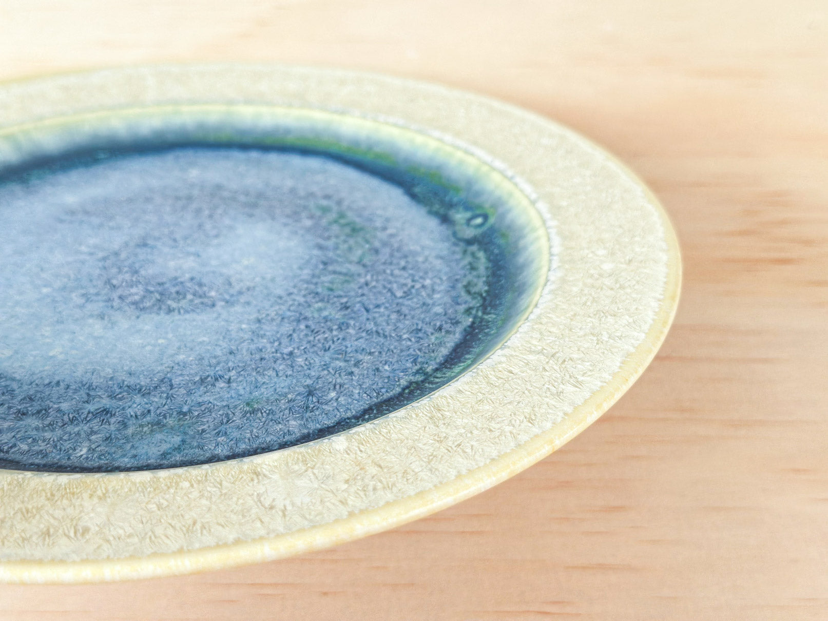 Celestial Lake | 天池 | Handcrafted Ceramic Plate | Dinnerware | Tableware, tea cups, teacups, coffee cup, mugs, tableware, drinkware, woodfired, handcrafted cup