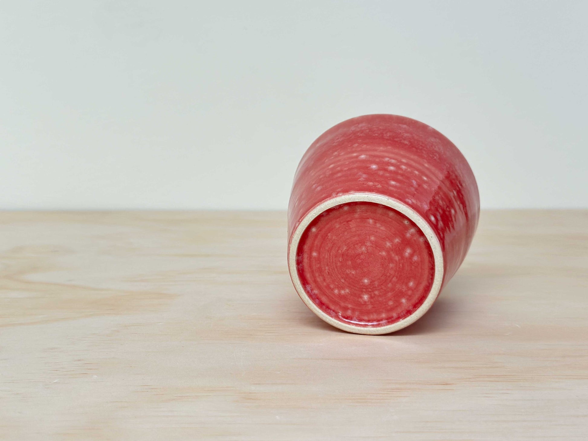 Crimson Snowfall 红之雪落 | 250mL | Handcrafted | Coffee Cup, tea cups, teacups, coffee cup, mugs, tableware, drinkware, woodfired, handcrafted cup