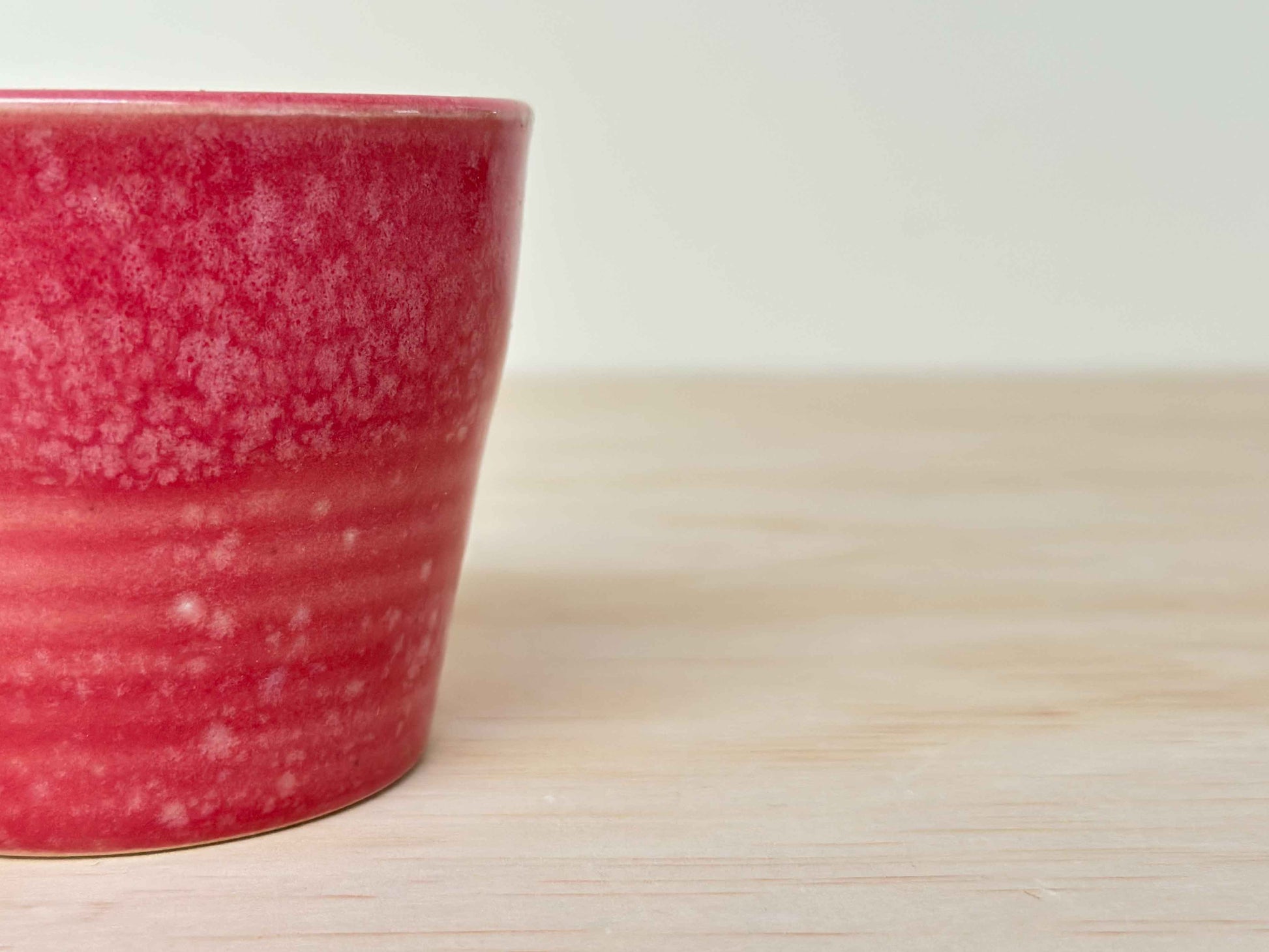 Crimson Snowfall 红之雪落 | 250mL | Handcrafted | Coffee Cup, tea cups, teacups, coffee cup, mugs, tableware, drinkware, woodfired, handcrafted cup