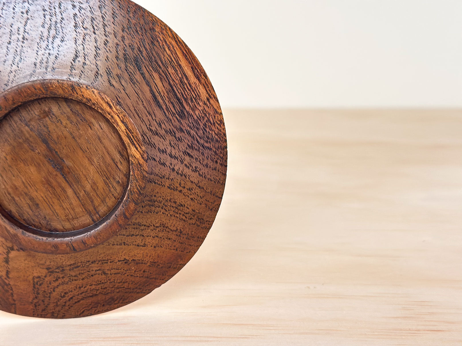 Crimson Starlight | 深红星光 | Handcrafted Wood Plate | Saucer, tea cups, teacups, coffee cup, mugs, tableware, drinkware, woodfired, handcrafted cup