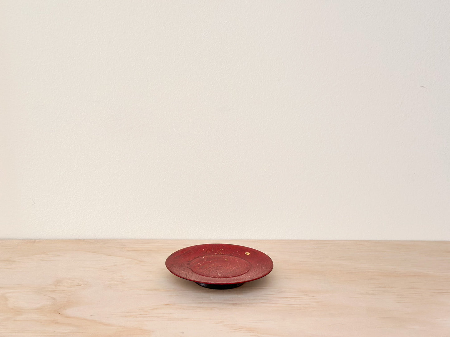 Crimson Starlight | 深红星光 | Handcrafted Wood Plate | Saucer, tea cups, teacups, coffee cup, mugs, tableware, drinkware, woodfired, handcrafted cup