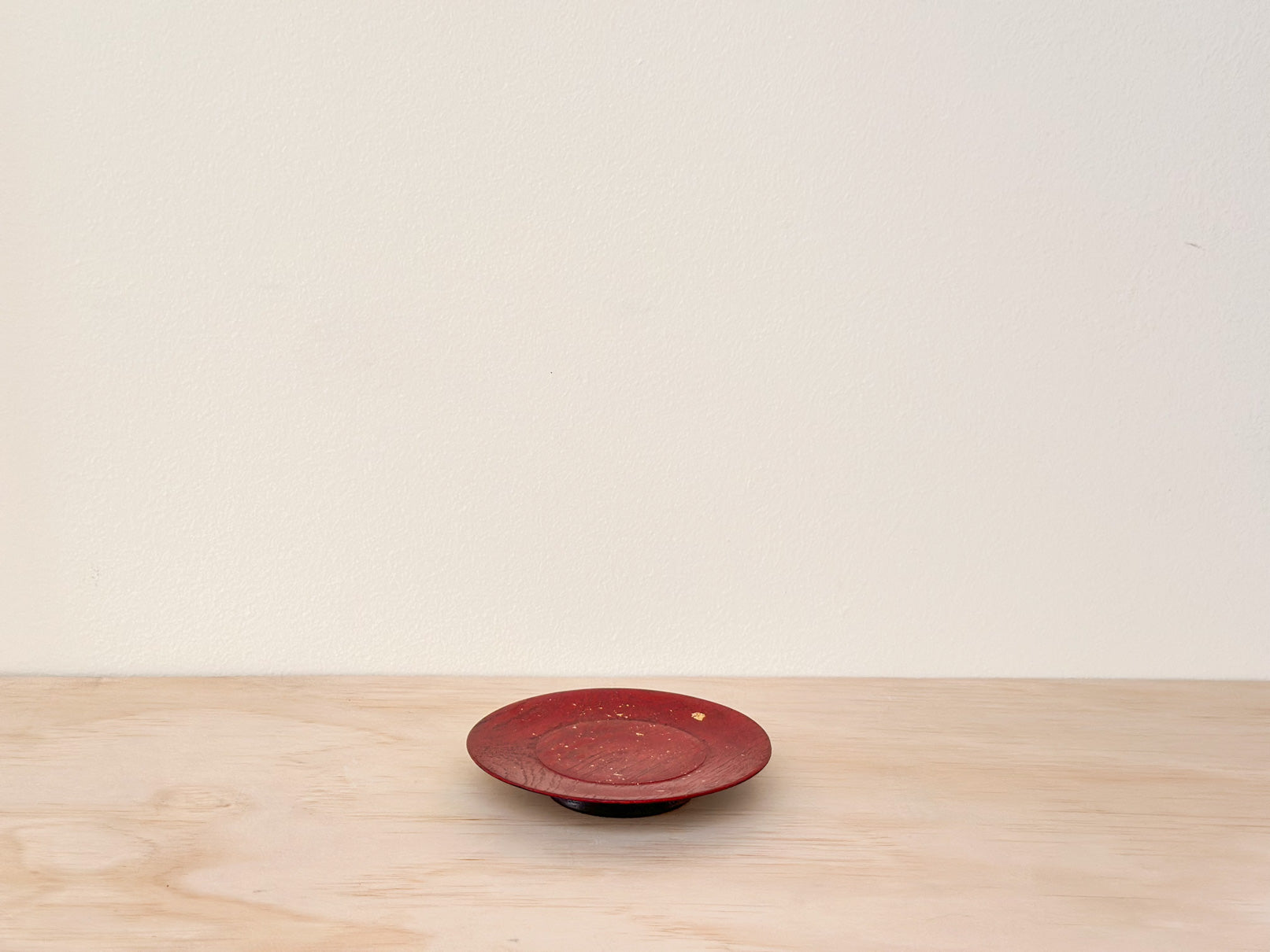 Crimson Starlight | 深红星光 | Handcrafted Wood Plate | Saucer, tea cups, teacups, coffee cup, mugs, tableware, drinkware, woodfired, handcrafted cup