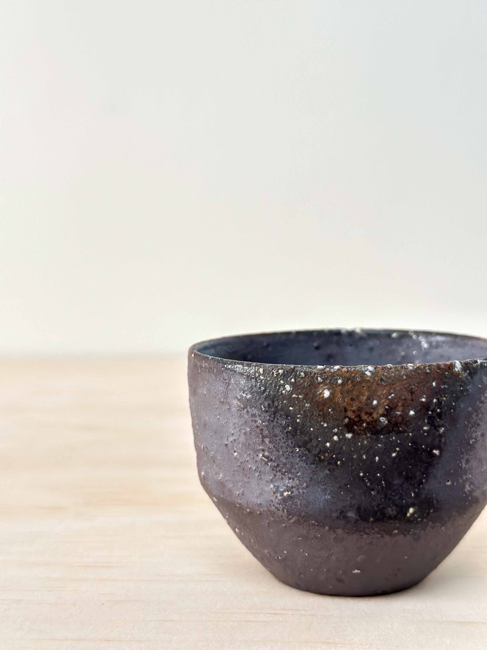 Eclipse 月蚀 | 100mL | Handcrafted Wood-Fired | Tea Cup, tea cups, teacups, coffee cup, mugs, tableware, drinkware, woodfired, handcrafted cup
