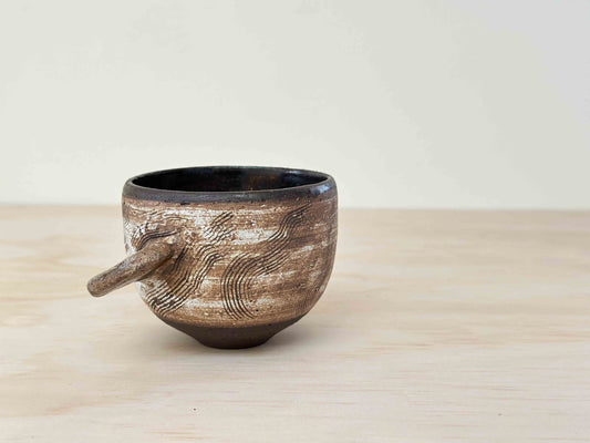 Ember Echo 微光回响 | 210mL | Handcrafted | Coffee Cup, tea cups, teacups, coffee cup, mugs, tableware, drinkware, woodfired, handcrafted cup