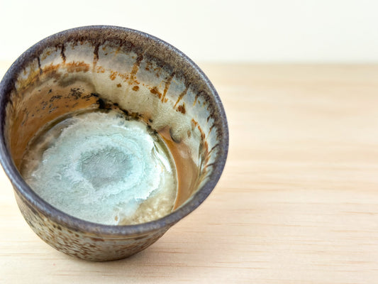 Eye of Lake 湖之瞳 | 80mL | Handcrafted Wood-Fired | Tea Cup, tea cups, teacups, coffee cup, mugs, tableware, drinkware, woodfired, handcrafted cup