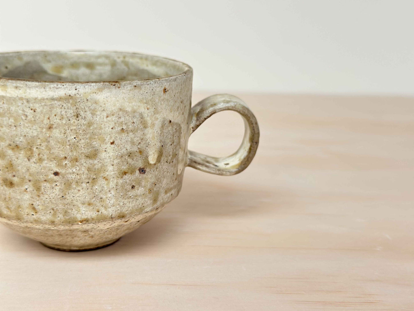Forest Snow 林雪 | 210mL | Handcrafted | Coffee Mug, tea cups, teacups, coffee cup, mugs, tableware, drinkware, woodfired, handcrafted cup