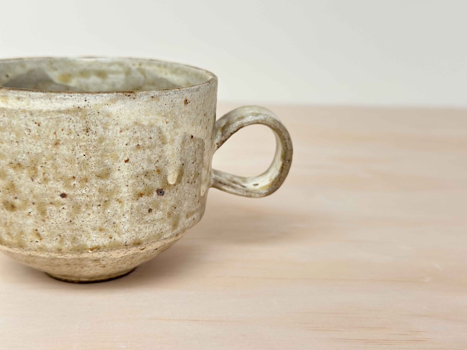 Forest Snow 林雪 | 210mL | Handcrafted | Coffee Mug, tea cups, teacups, coffee cup, mugs, tableware, drinkware, woodfired, handcrafted cup