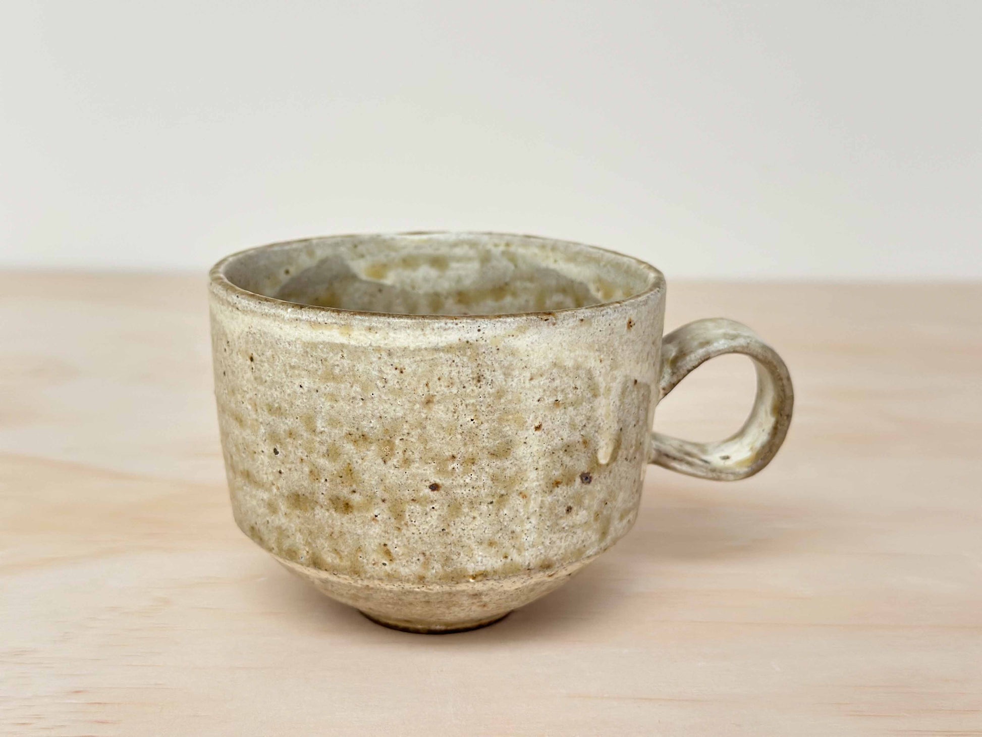 Forest Snow 林雪 | 210mL | Handcrafted | Coffee Mug, tea cups, teacups, coffee cup, mugs, tableware, drinkware, woodfired, handcrafted cup