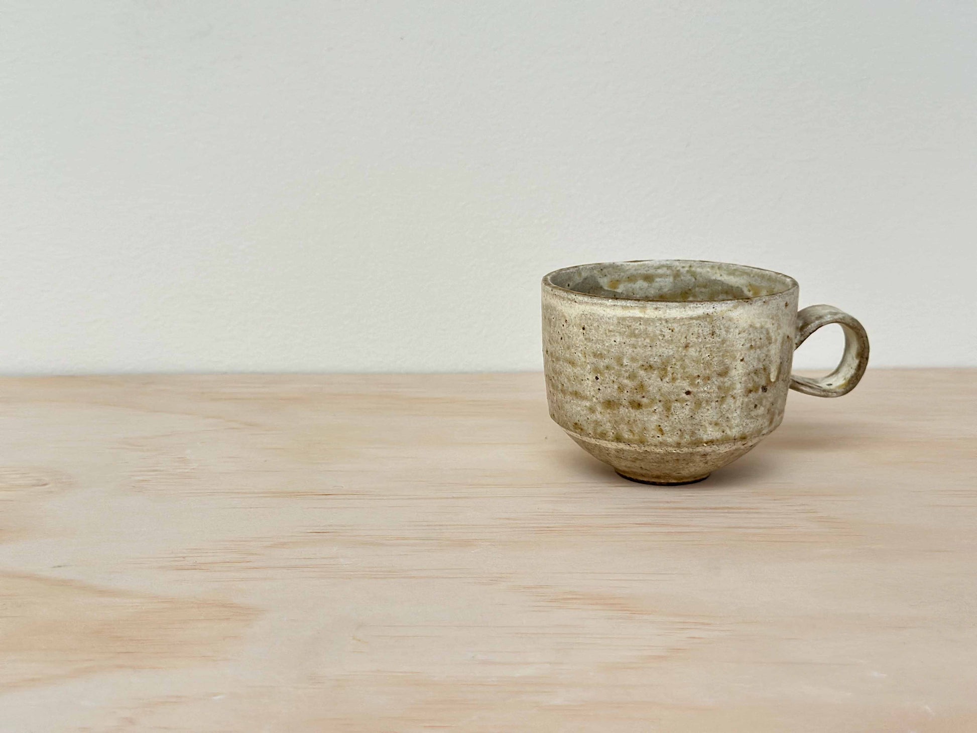 Forest Snow 林雪 | 210mL | Handcrafted | Coffee Mug, tea cups, teacups, coffee cup, mugs, tableware, drinkware, woodfired, handcrafted cup