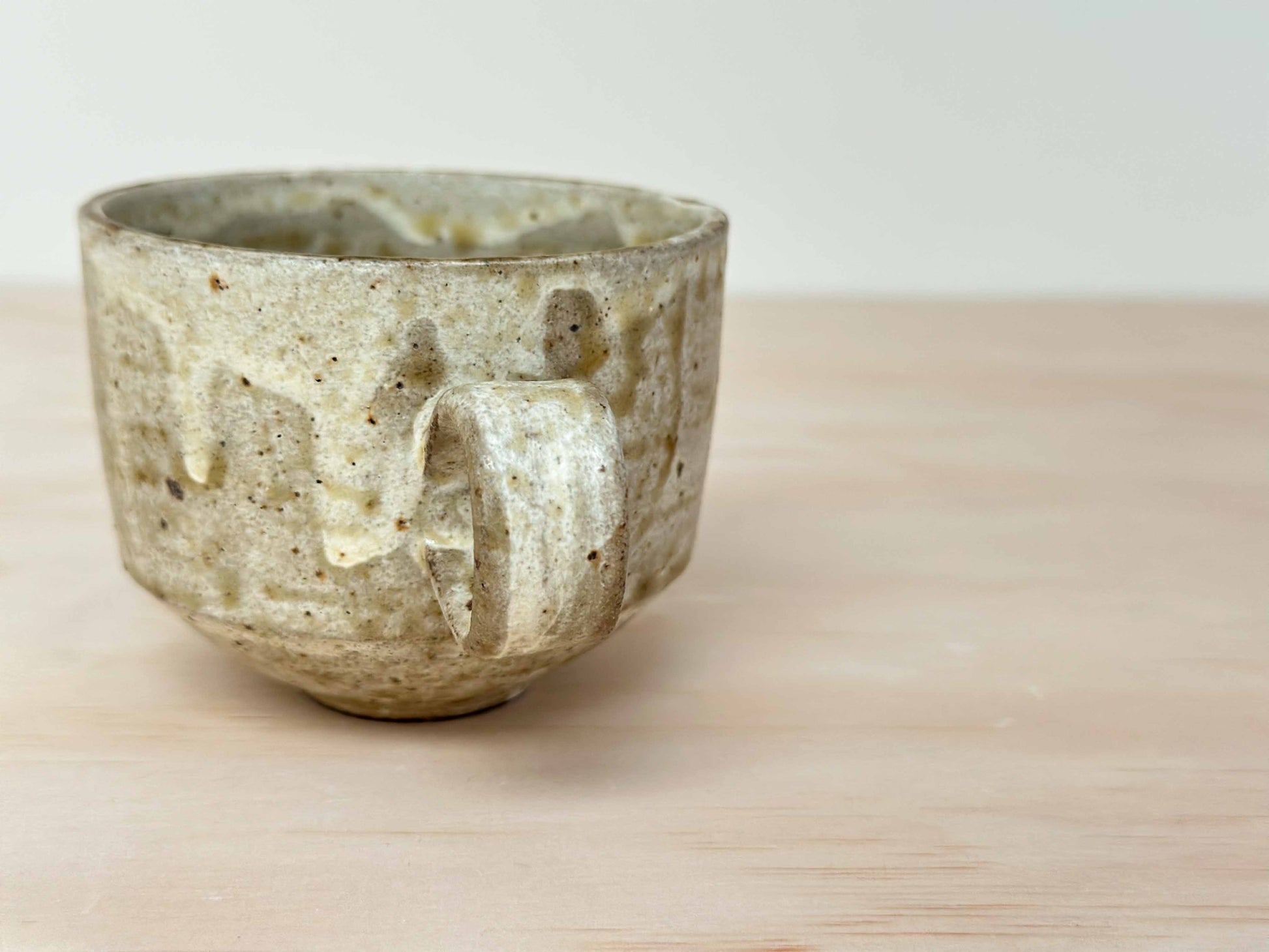 Forest Snow 林雪 | 210mL | Handcrafted | Coffee Mug, tea cups, teacups, coffee cup, mugs, tableware, drinkware, woodfired, handcrafted cup