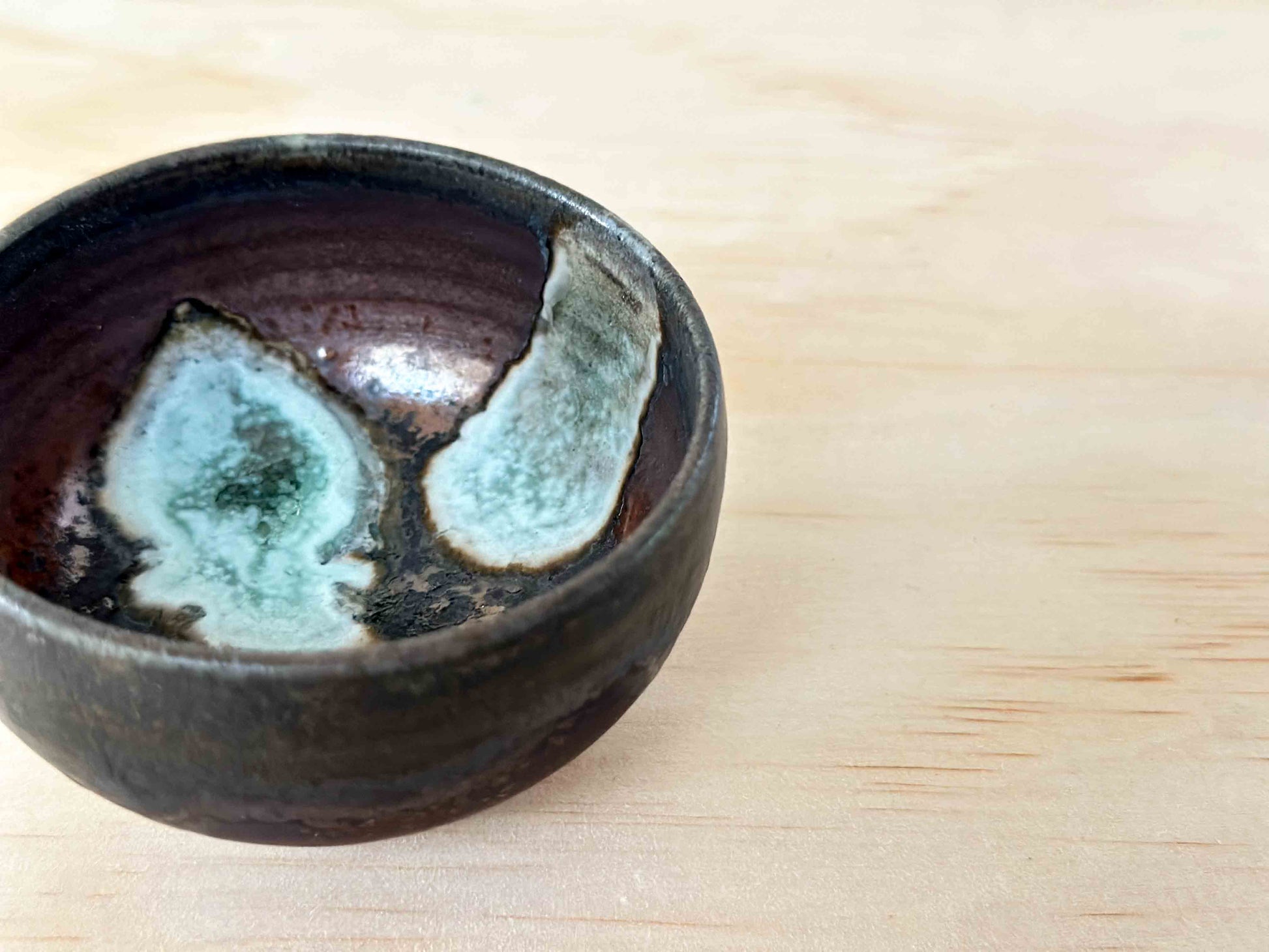 Frozen Lake 寒潭 | 100mL | Handcrafted Wood-Fired |  Tea Cup, tea cups, teacups, coffee cup, mugs, tableware, drinkware, woodfired, handcrafted cup