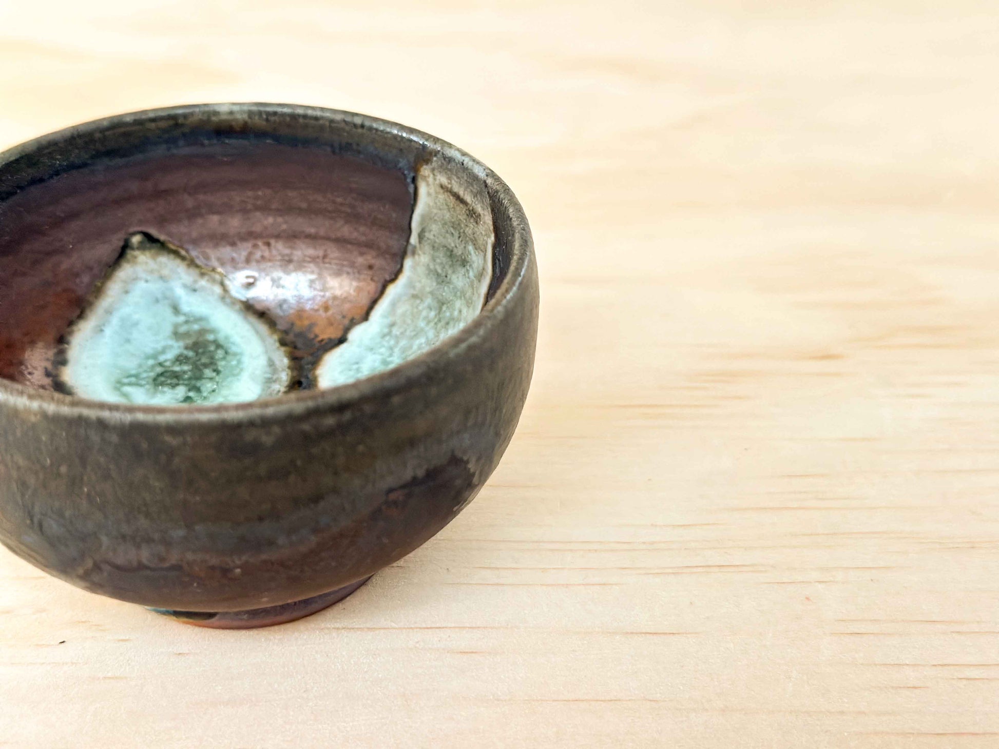 Frozen Lake 寒潭 | 100mL | Handcrafted Wood-Fired |  Tea Cup, tea cups, teacups, coffee cup, mugs, tableware, drinkware, woodfired, handcrafted cup