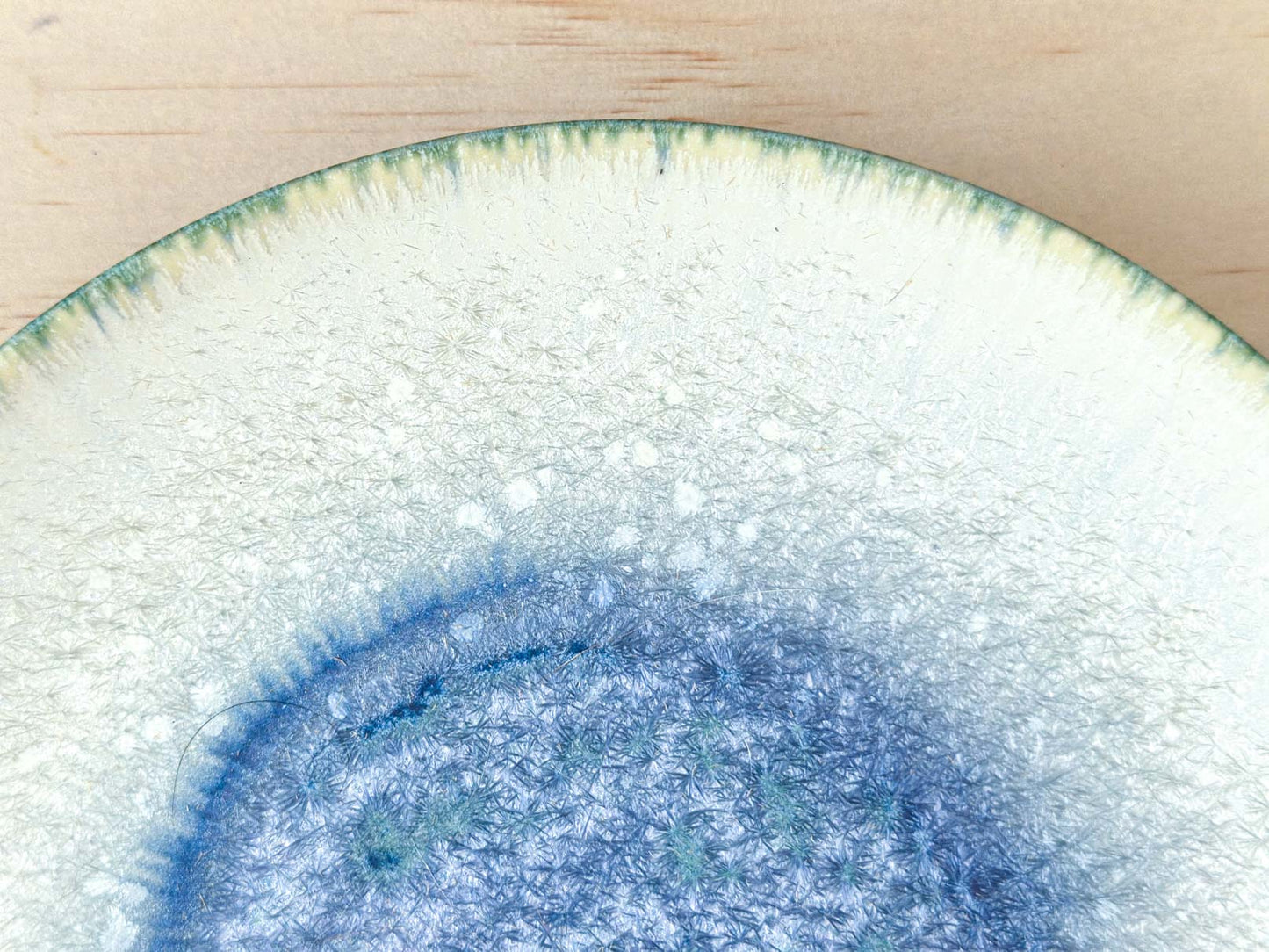 Frozen Whirlpool | 冰之旋涡 | Handcrafted Ceramic Plate | Dinnerware | Tableware, tea cups, teacups, coffee cup, mugs, tableware, drinkware, woodfired, handcrafted cup