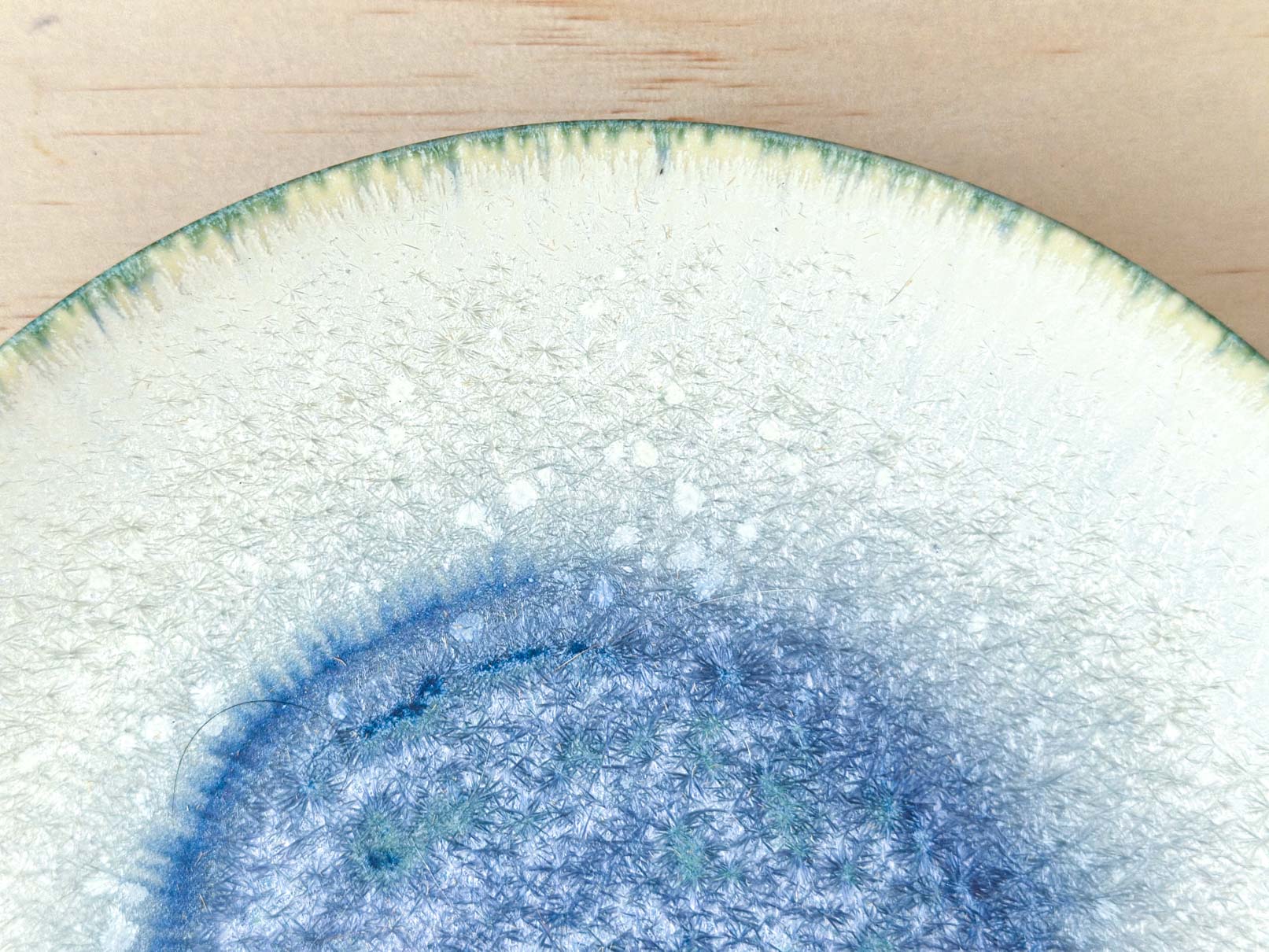 Frozen Whirlpool | 冰之旋涡 | Handcrafted Ceramic Plate | Dinnerware | Tableware, tea cups, teacups, coffee cup, mugs, tableware, drinkware, woodfired, handcrafted cup