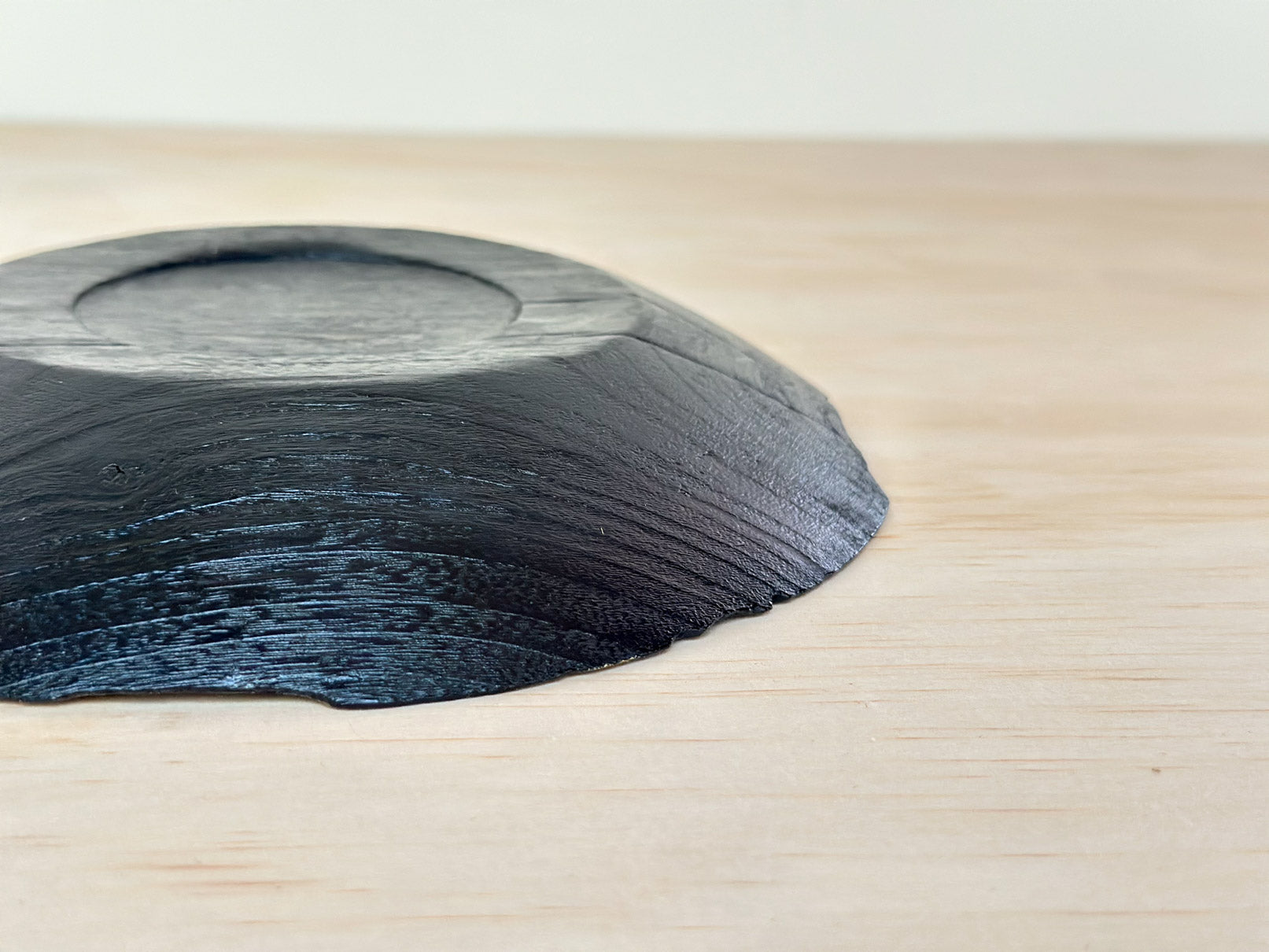 Gilded Moon | 金月 | Handcrafted Wood Plate | Saucer, tea cups, teacups, coffee cup, mugs, tableware, drinkware, woodfired, handcrafted cup