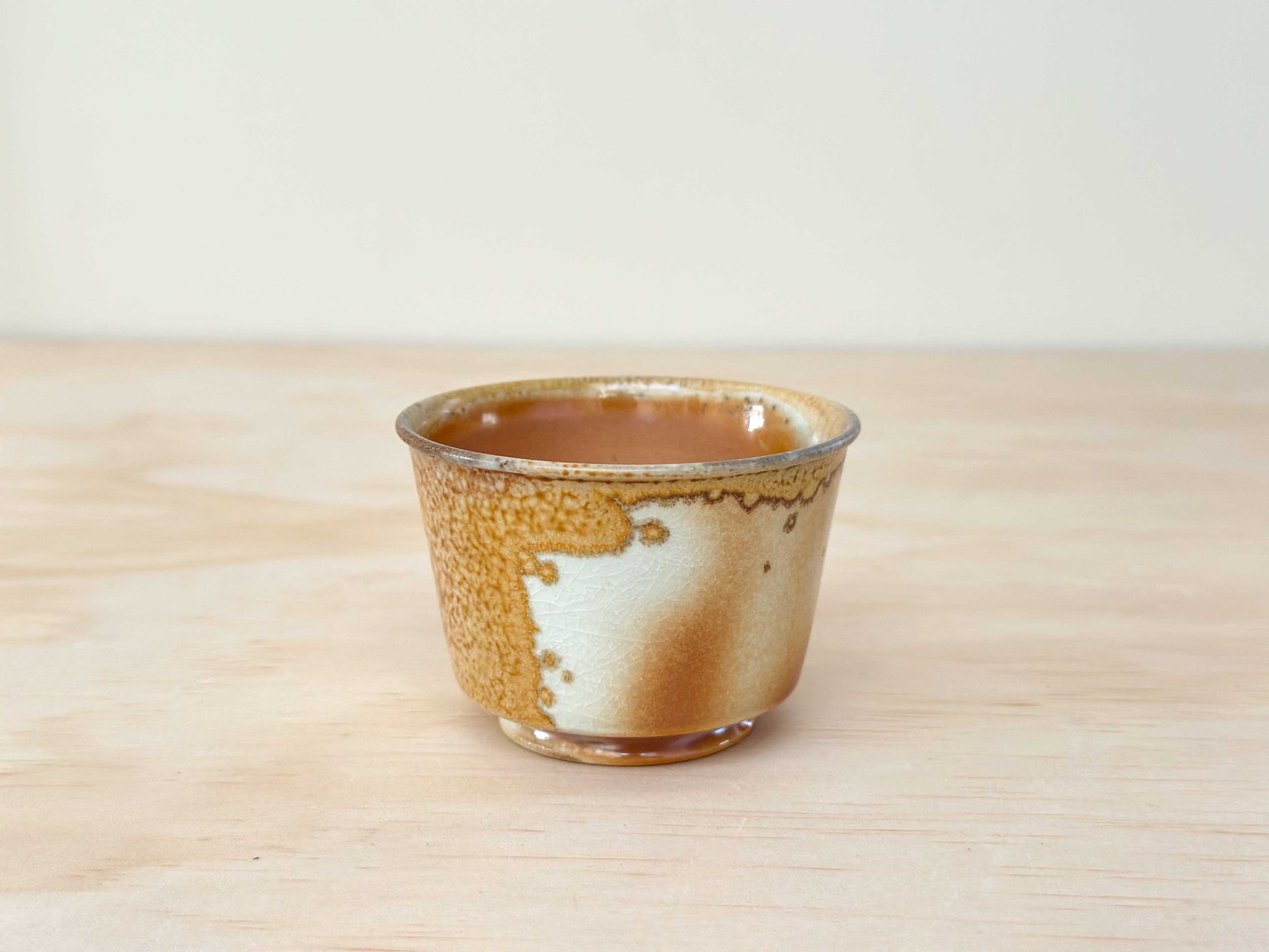 Golden Dawn 金曦 | 100mL | Handcrafted Wood-Fired | Tea Cup, tea cups, teacups, coffee cup, mugs, tableware, drinkware, woodfired, handcrafted cup