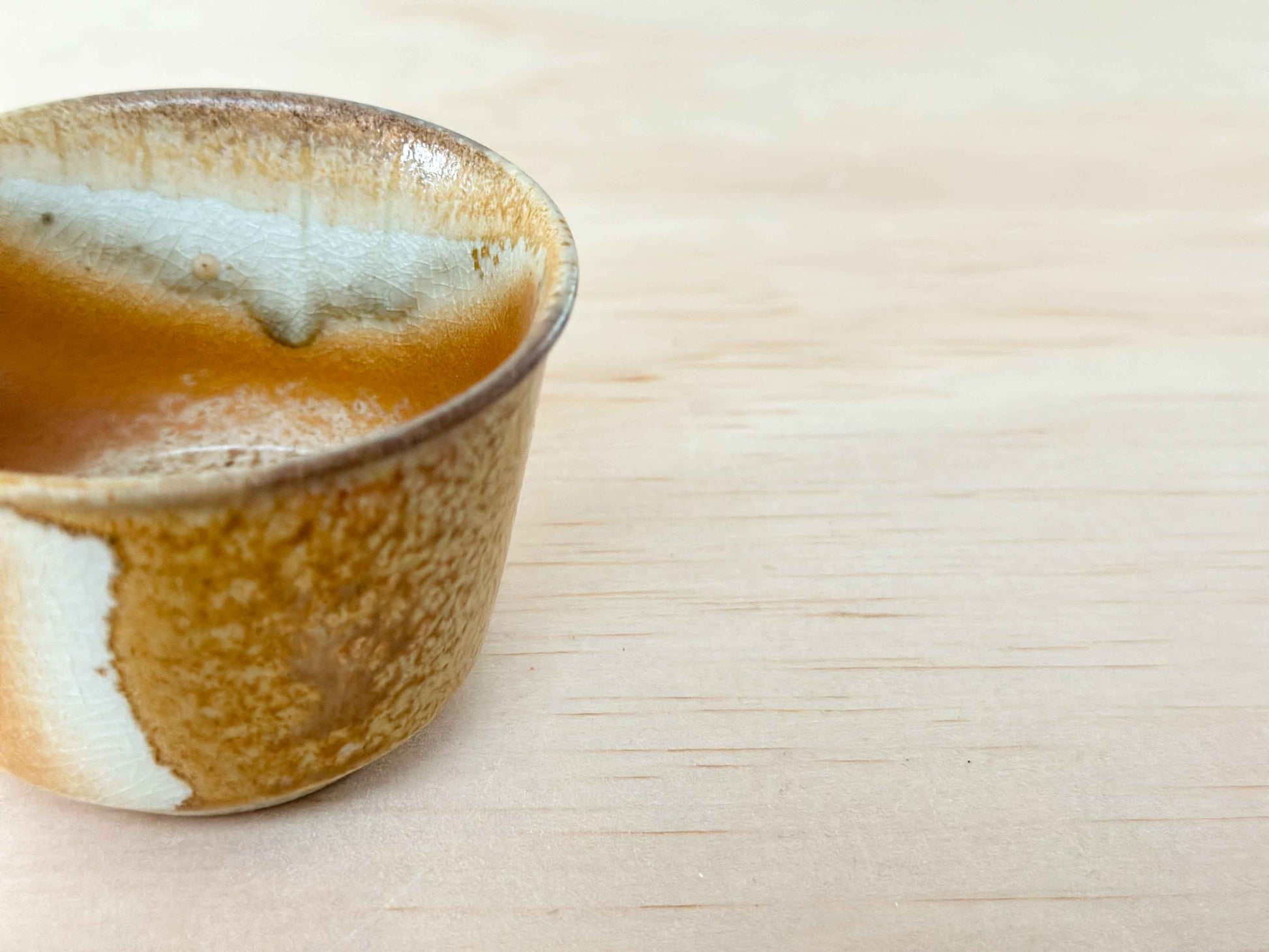 Golden Dawn 金曦 | 100mL | Handcrafted Wood-Fired | Tea Cup, tea cups, teacups, coffee cup, mugs, tableware, drinkware, woodfired, handcrafted cup