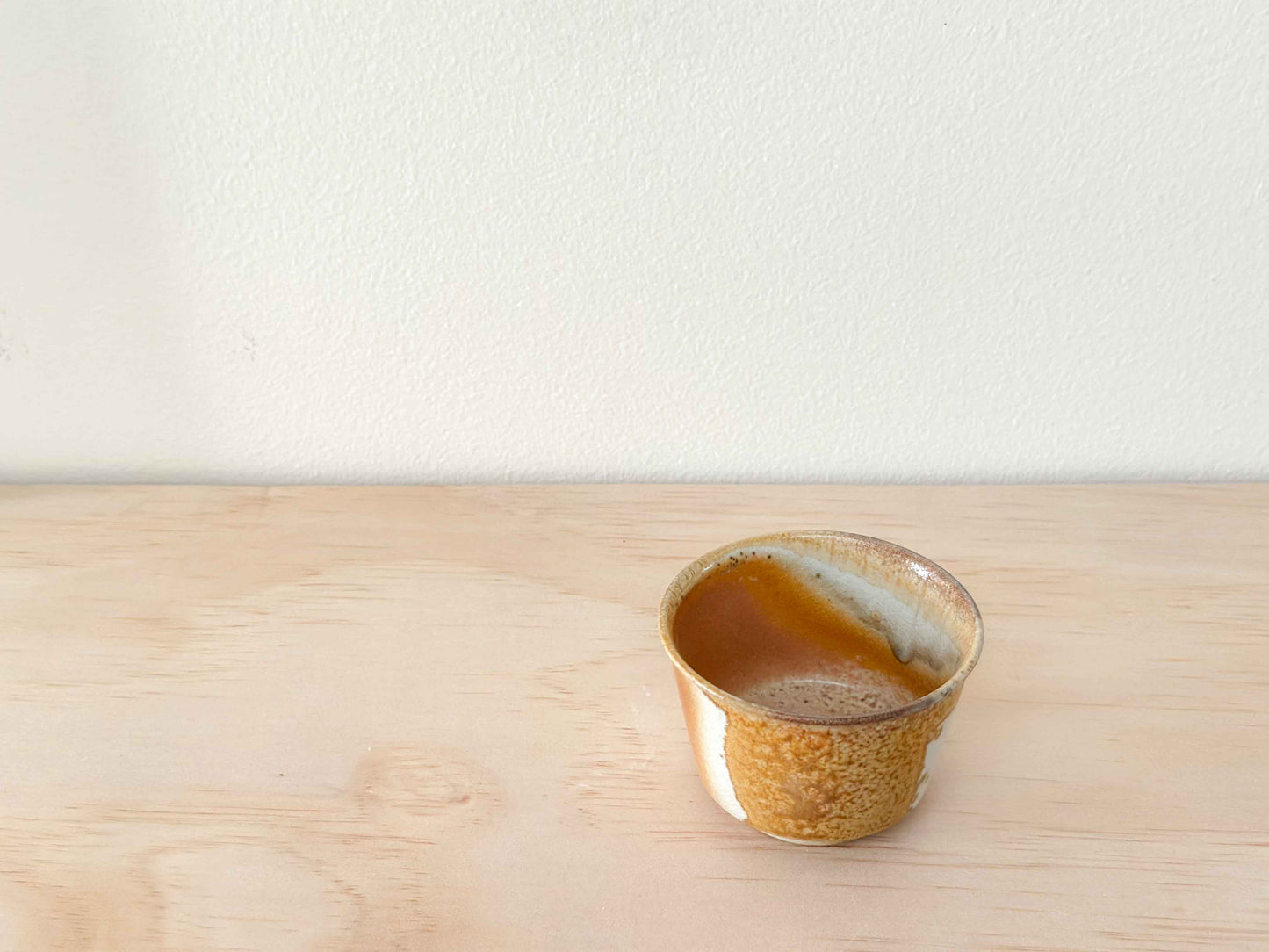 Golden Dawn 金曦 | 100mL | Handcrafted Wood-Fired | Tea Cup, tea cups, teacups, coffee cup, mugs, tableware, drinkware, woodfired, handcrafted cup