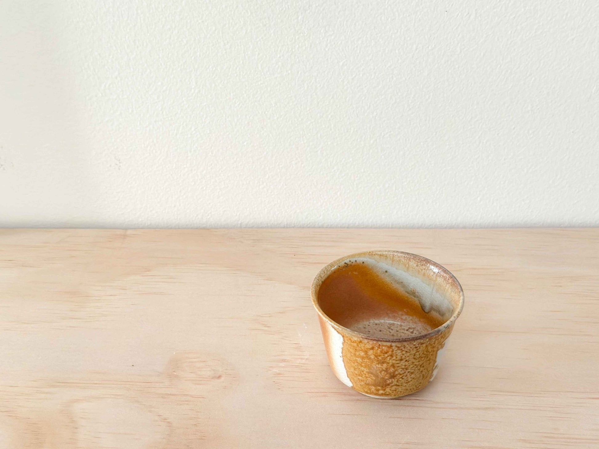 Golden Dawn 金曦 | 100mL | Handcrafted Wood-Fired | Tea Cup, tea cups, teacups, coffee cup, mugs, tableware, drinkware, woodfired, handcrafted cup