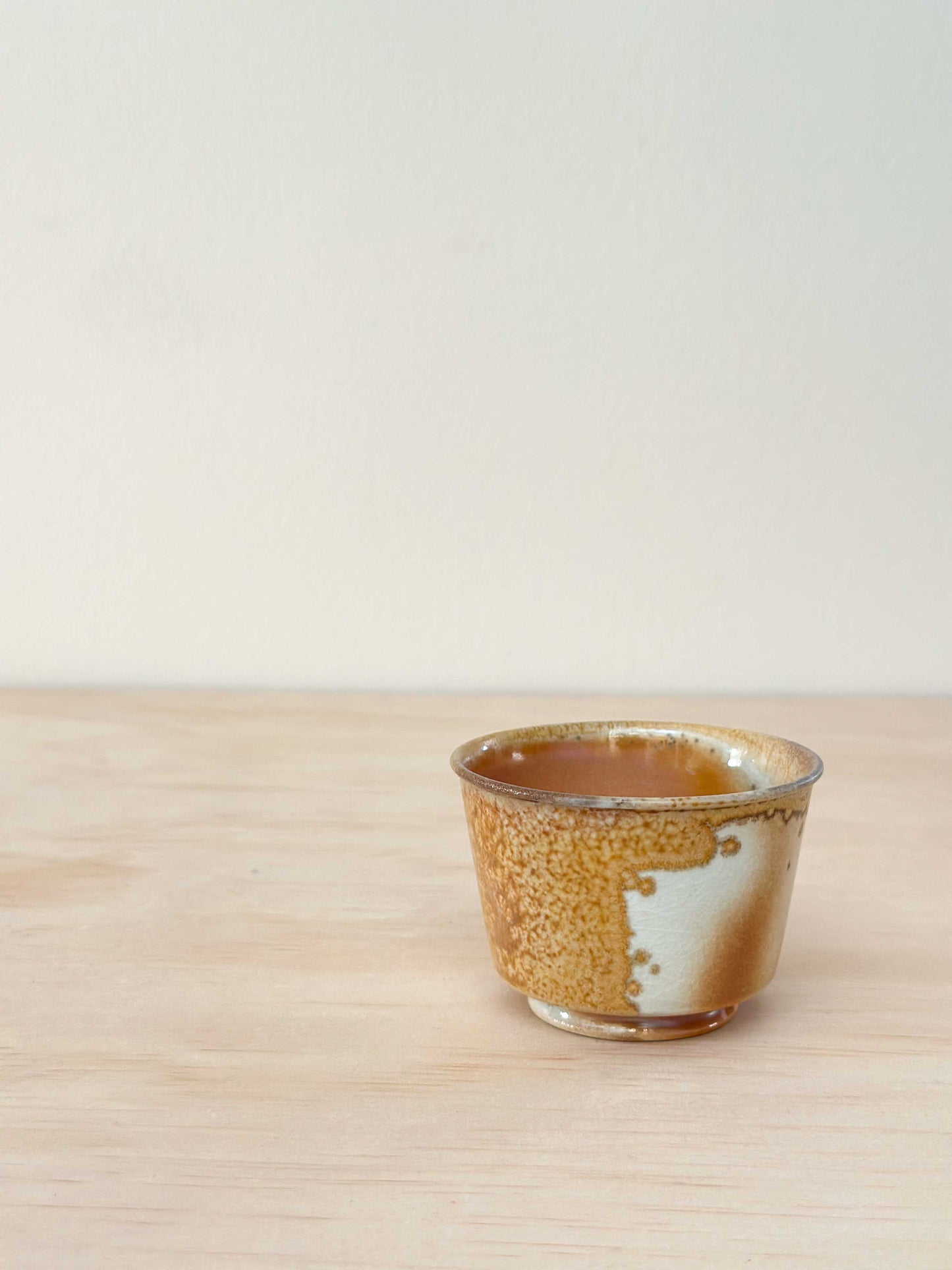 Golden Dawn 金曦 | 100mL | Handcrafted Wood-Fired | Tea Cup, tea cups, teacups, coffee cup, mugs, tableware, drinkware, woodfired, handcrafted cup