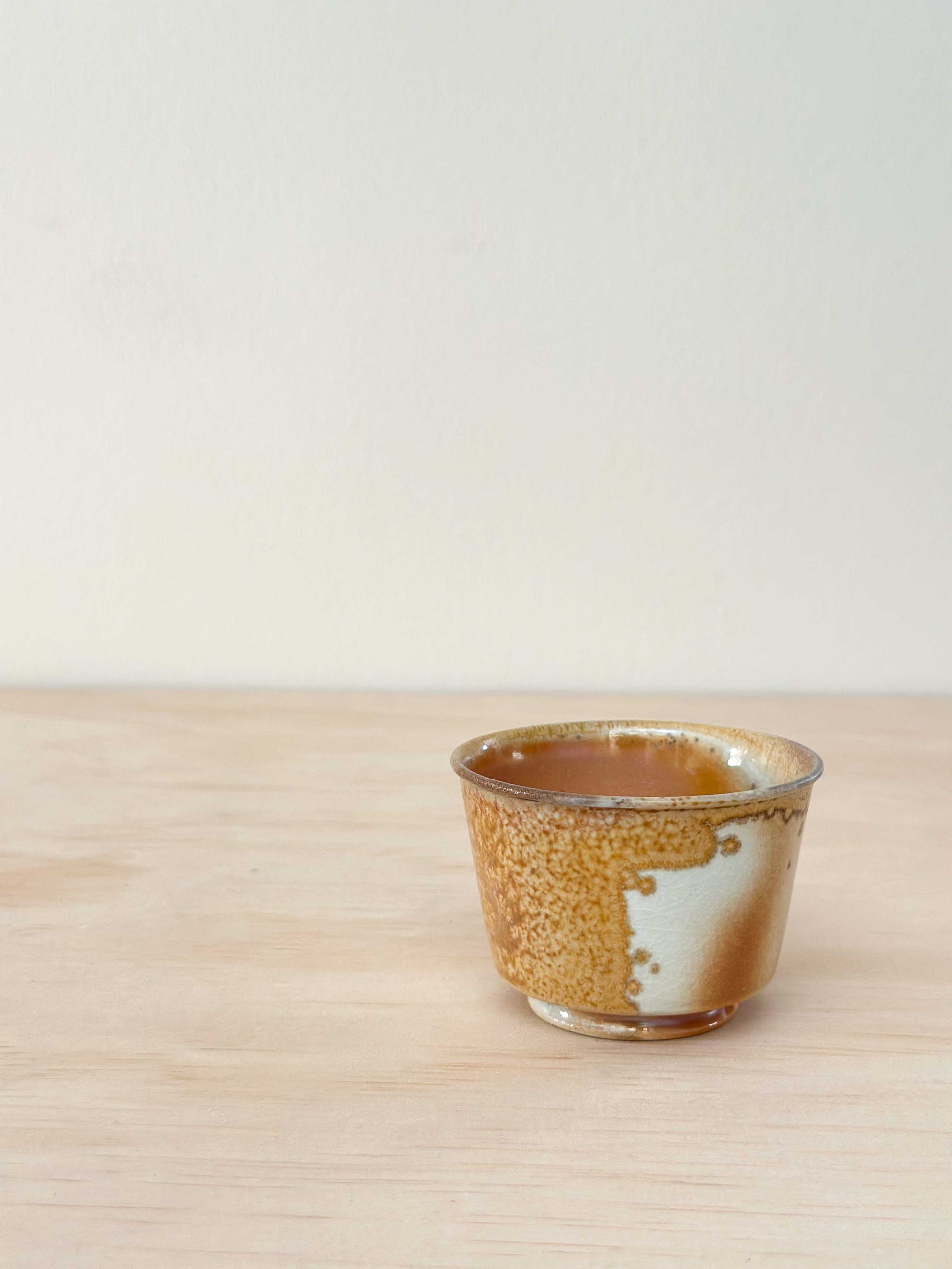 Golden Dawn 金曦 | 100mL | Handcrafted Wood-Fired | Tea Cup, tea cups, teacups, coffee cup, mugs, tableware, drinkware, woodfired, handcrafted cup