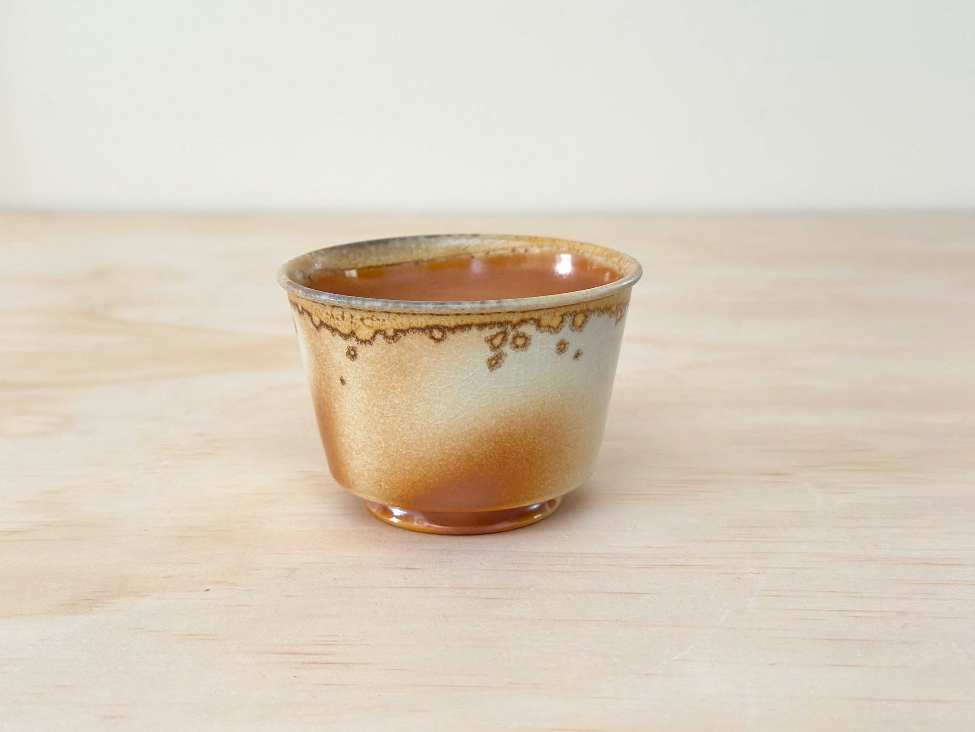 Golden Dawn 金曦 | 100mL | Handcrafted Wood-Fired | Tea Cup, tea cups, teacups, coffee cup, mugs, tableware, drinkware, woodfired, handcrafted cup