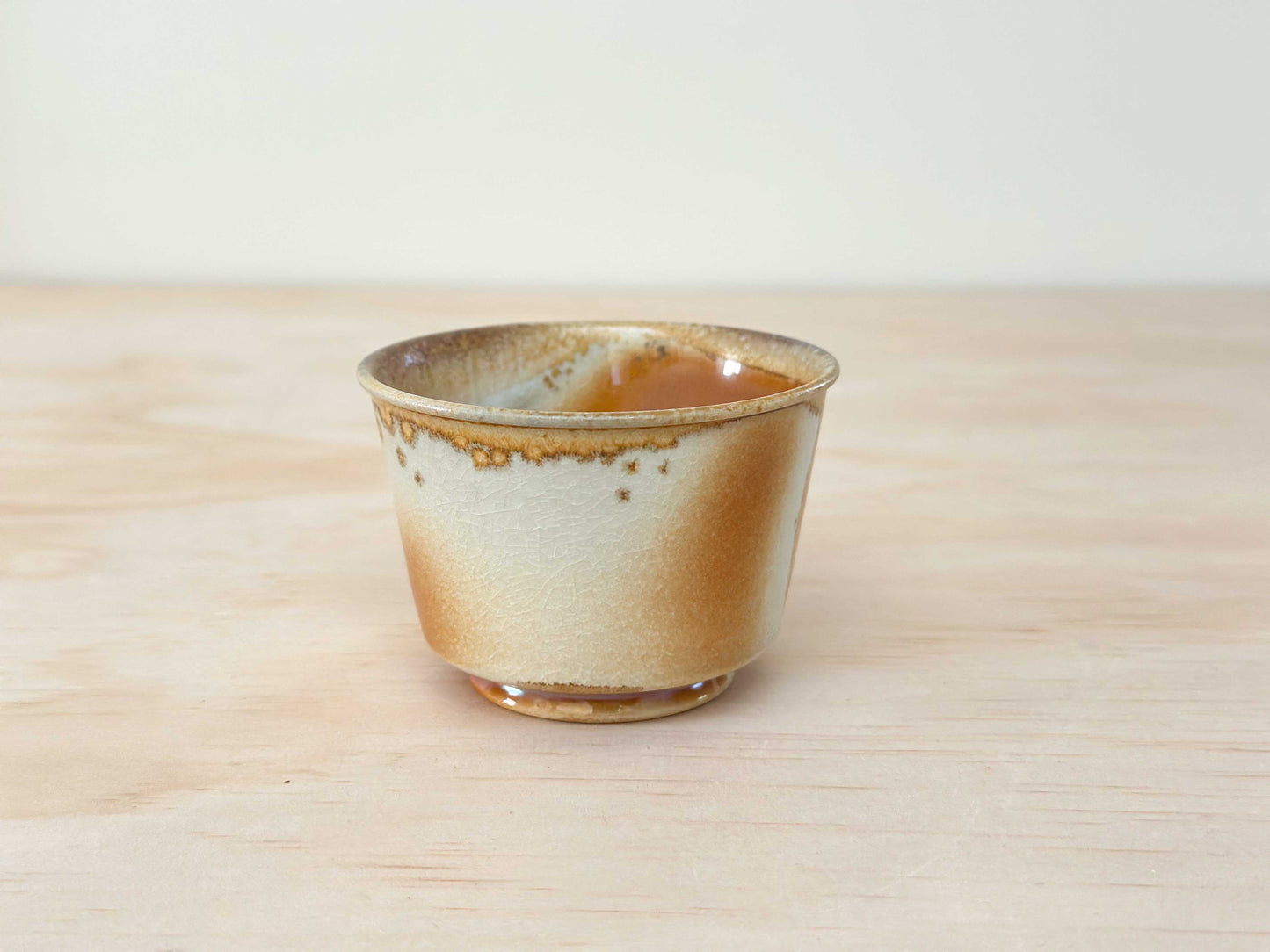 Golden Dawn 金曦 | 100mL | Handcrafted Wood-Fired | Tea Cup, tea cups, teacups, coffee cup, mugs, tableware, drinkware, woodfired, handcrafted cup