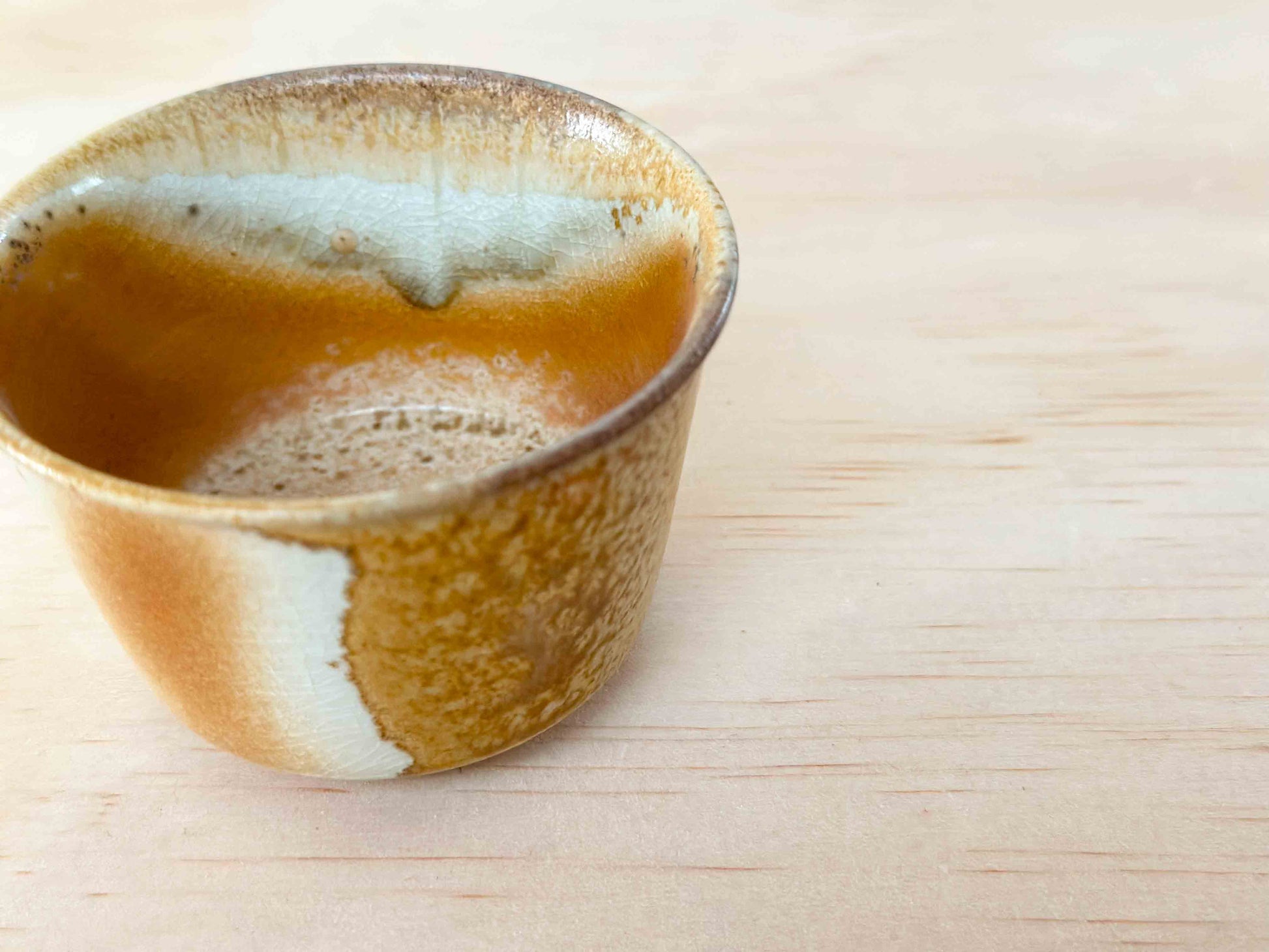 Golden Dawn 金曦 | 100mL | Handcrafted Wood-Fired | Tea Cup, tea cups, teacups, coffee cup, mugs, tableware, drinkware, woodfired, handcrafted cup