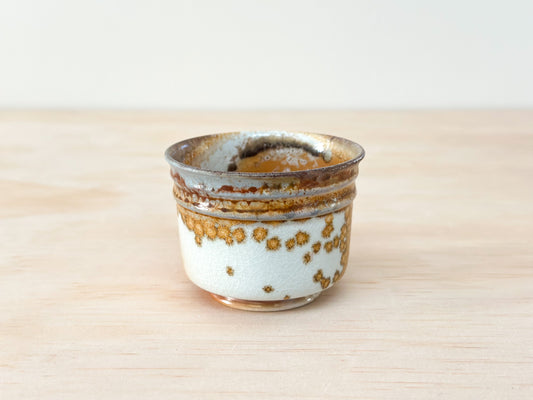 Golden Wattle 金合欢 | 90mL | Handcrafted Wood-Fired | Tea Cup, tea cups, teacups, coffee cup, mugs, tableware, drinkware, woodfired, handcrafted cup