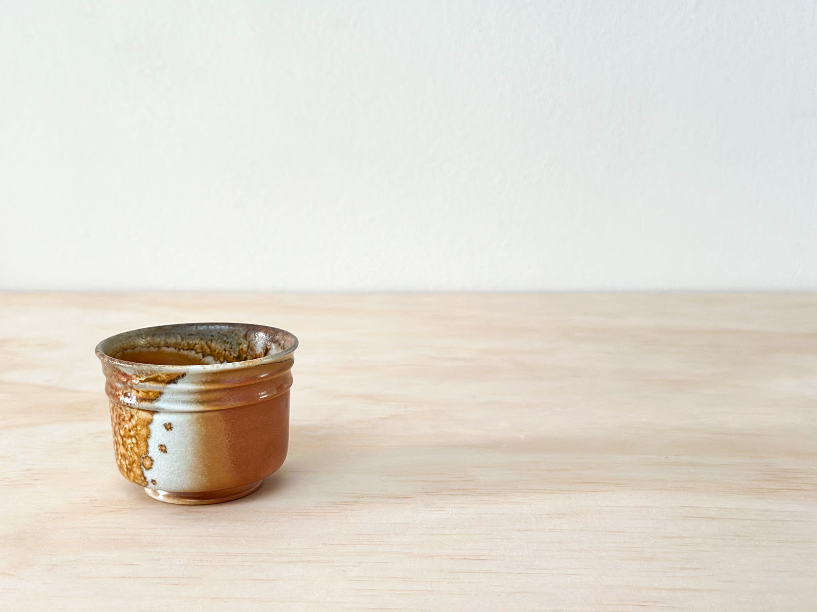 Golden Wattle 金合欢 | 90mL | Handcrafted Wood-Fired | Tea Cup, tea cups, teacups, coffee cup, mugs, tableware, drinkware, woodfired, handcrafted cup