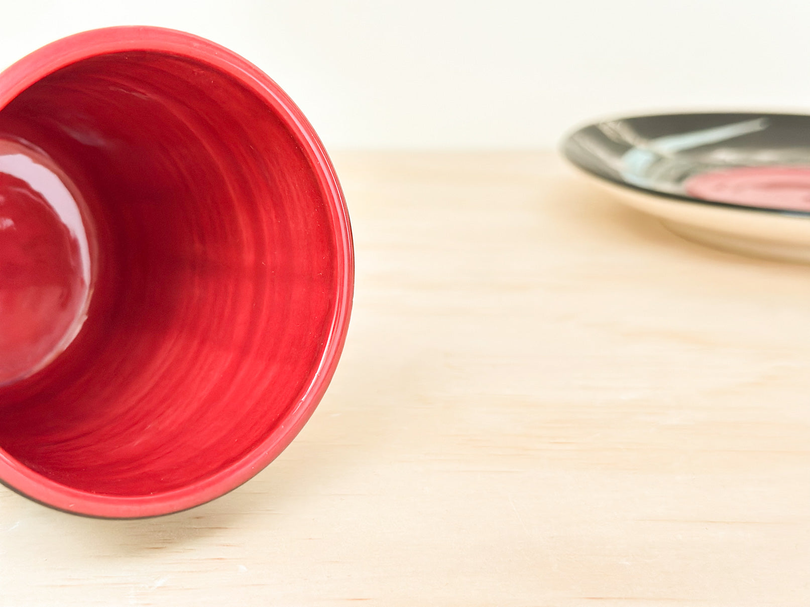 Handcrafted Coffee Cup & Saucer | 270mL | Pine Serpent