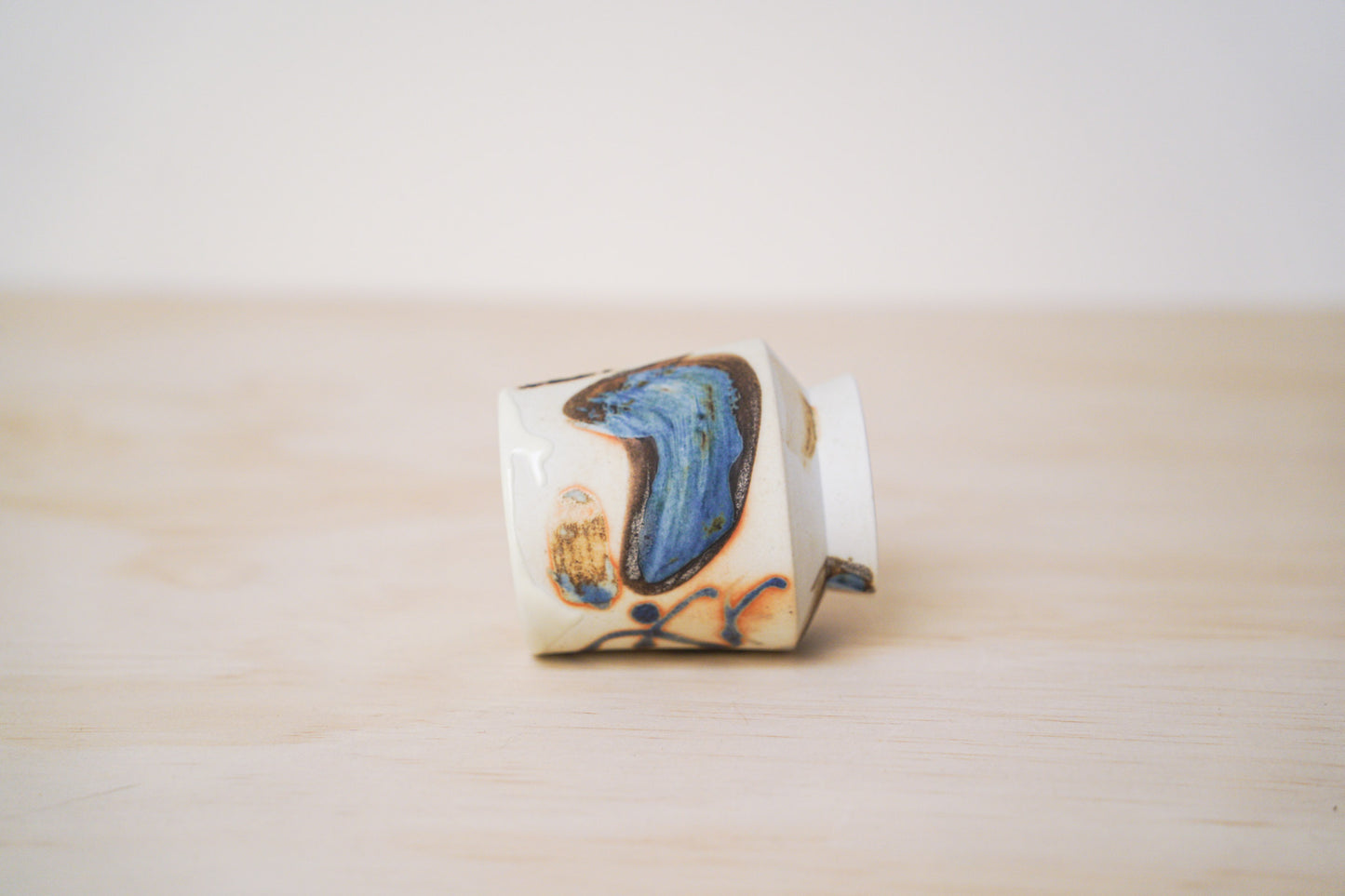 Handcrafted Tea Cup | 125mL | Flowing Hues