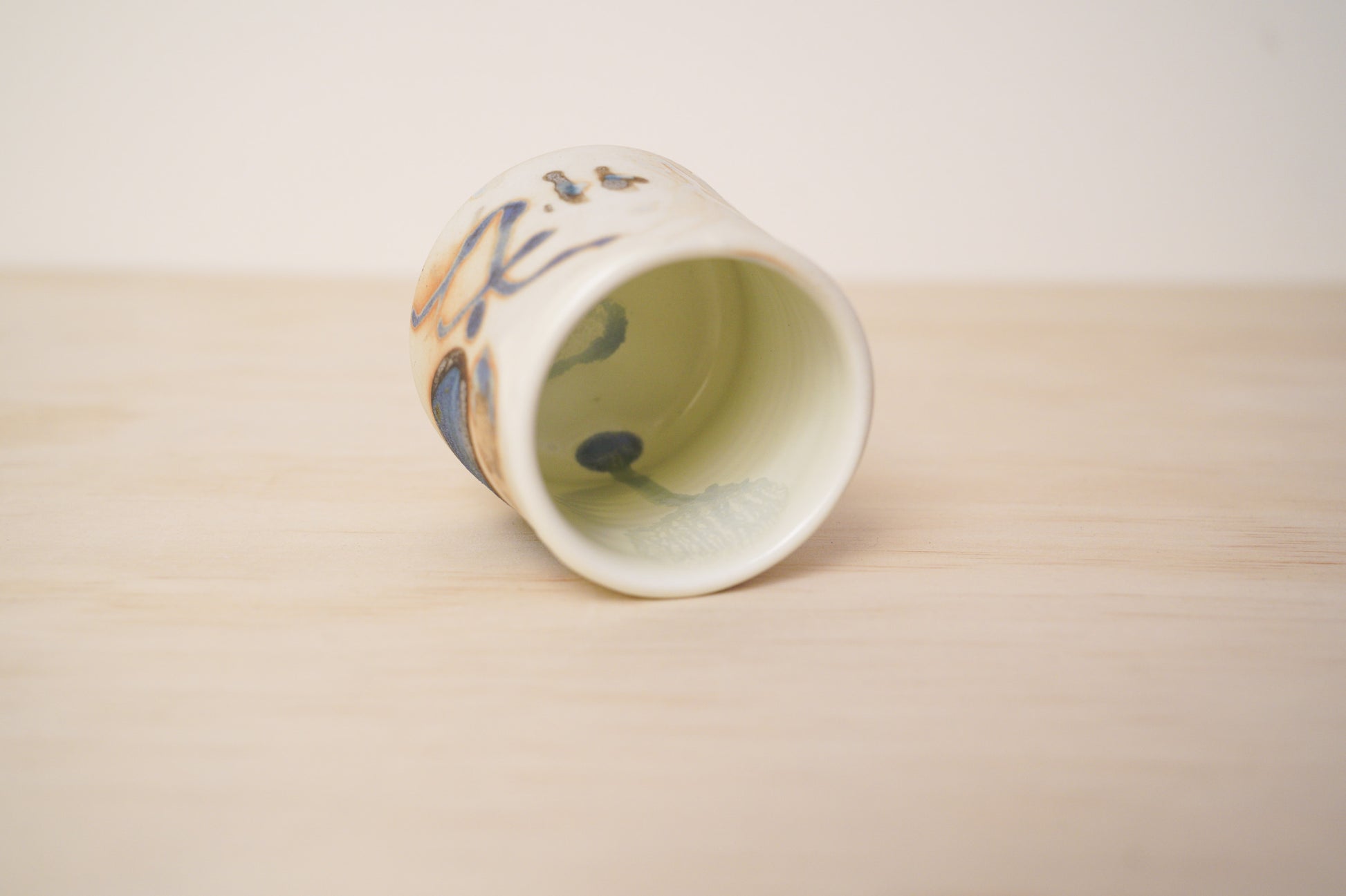 Handcrafted Tea Cup | 125mL | Flowing Hues