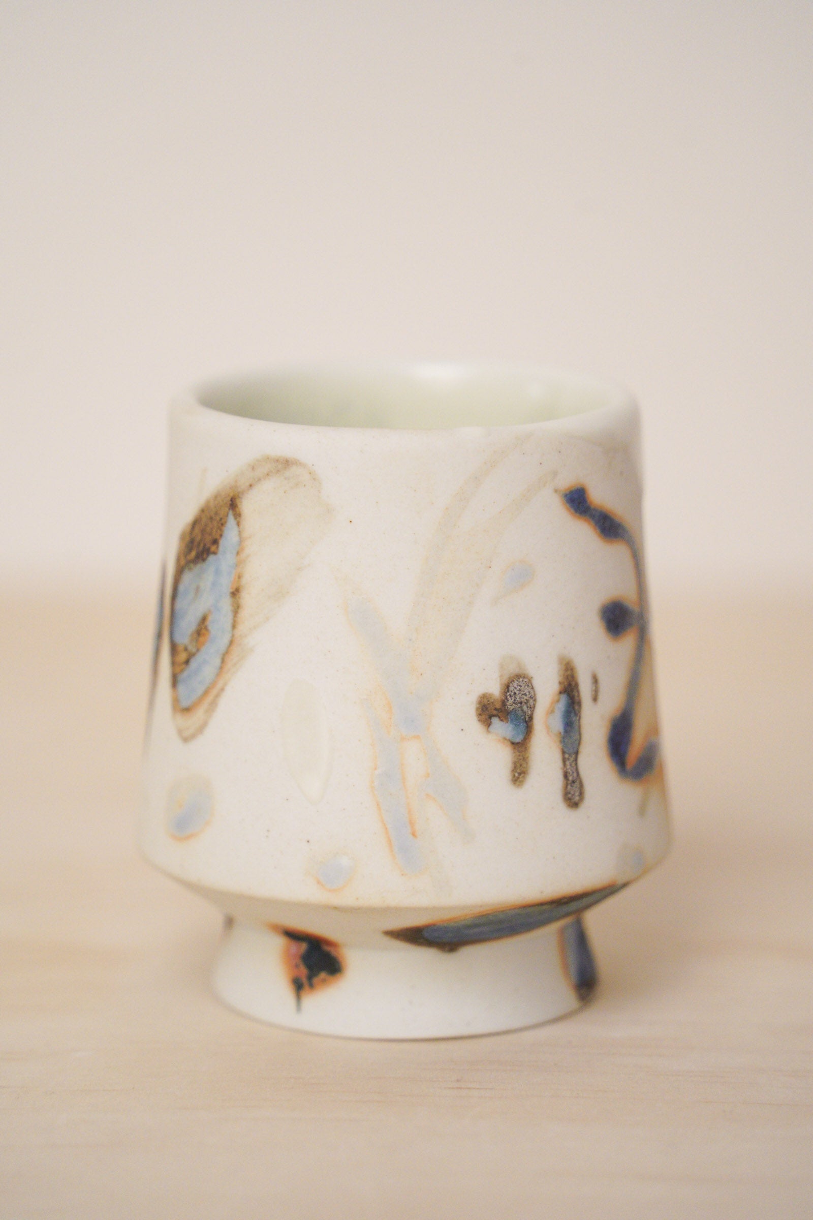 Handcrafted Tea Cup | 125mL | Flowing Hues