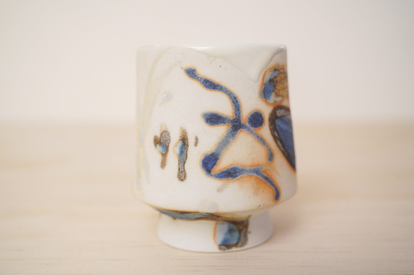 Handcrafted Tea Cup | 125mL | Flowing Hues