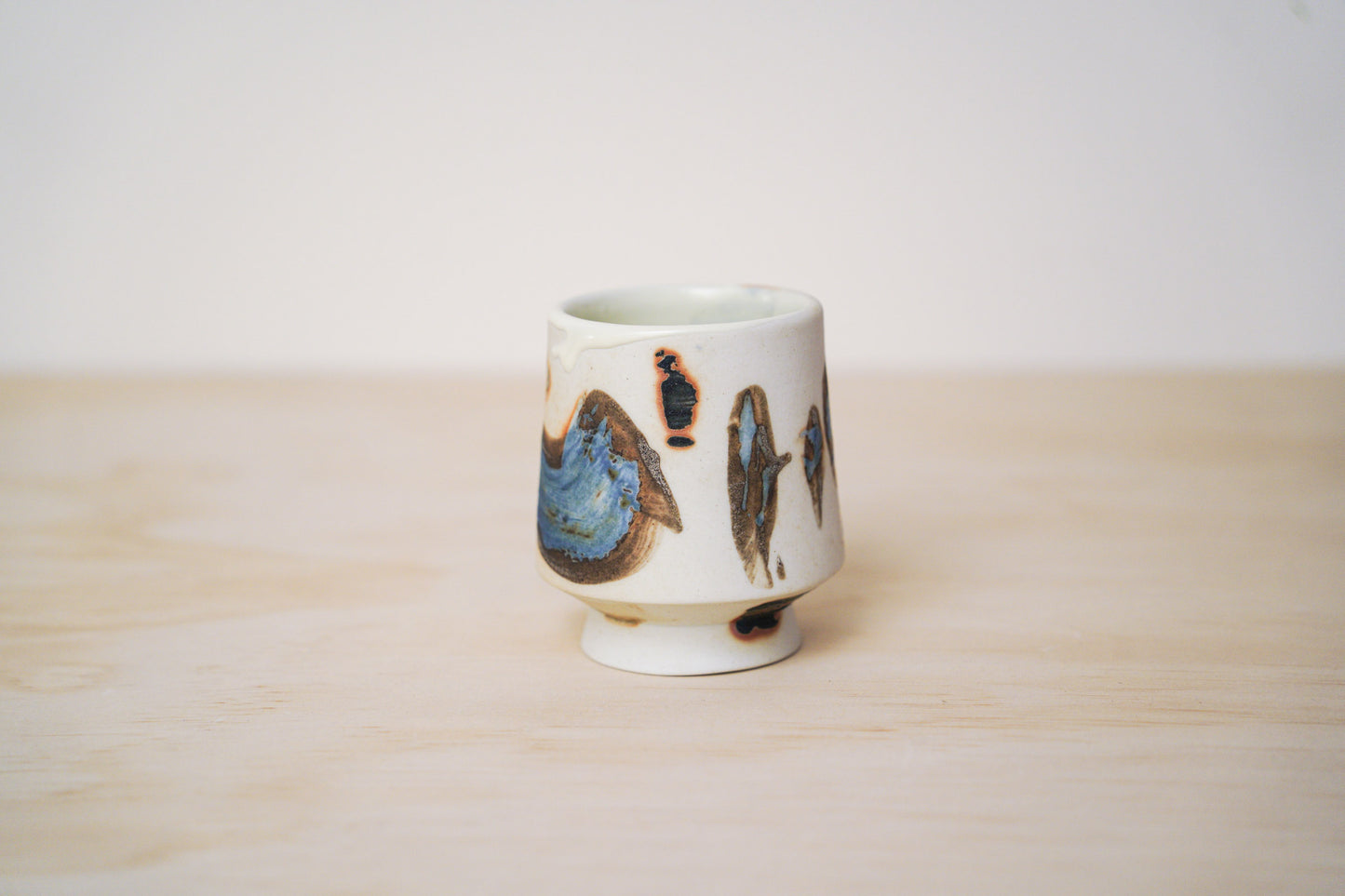 Handcrafted Tea Cup | 125mL | Flowing Hues