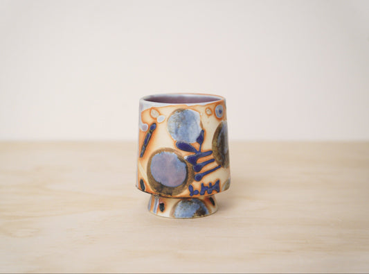 Handcrafted Tea Cup | 150mL | Glaze Constellation