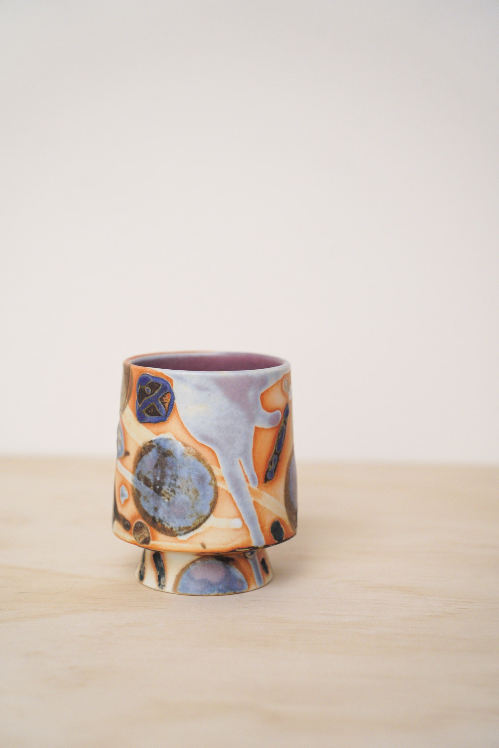Handcrafted Tea Cup | 150mL | Glaze Constellation