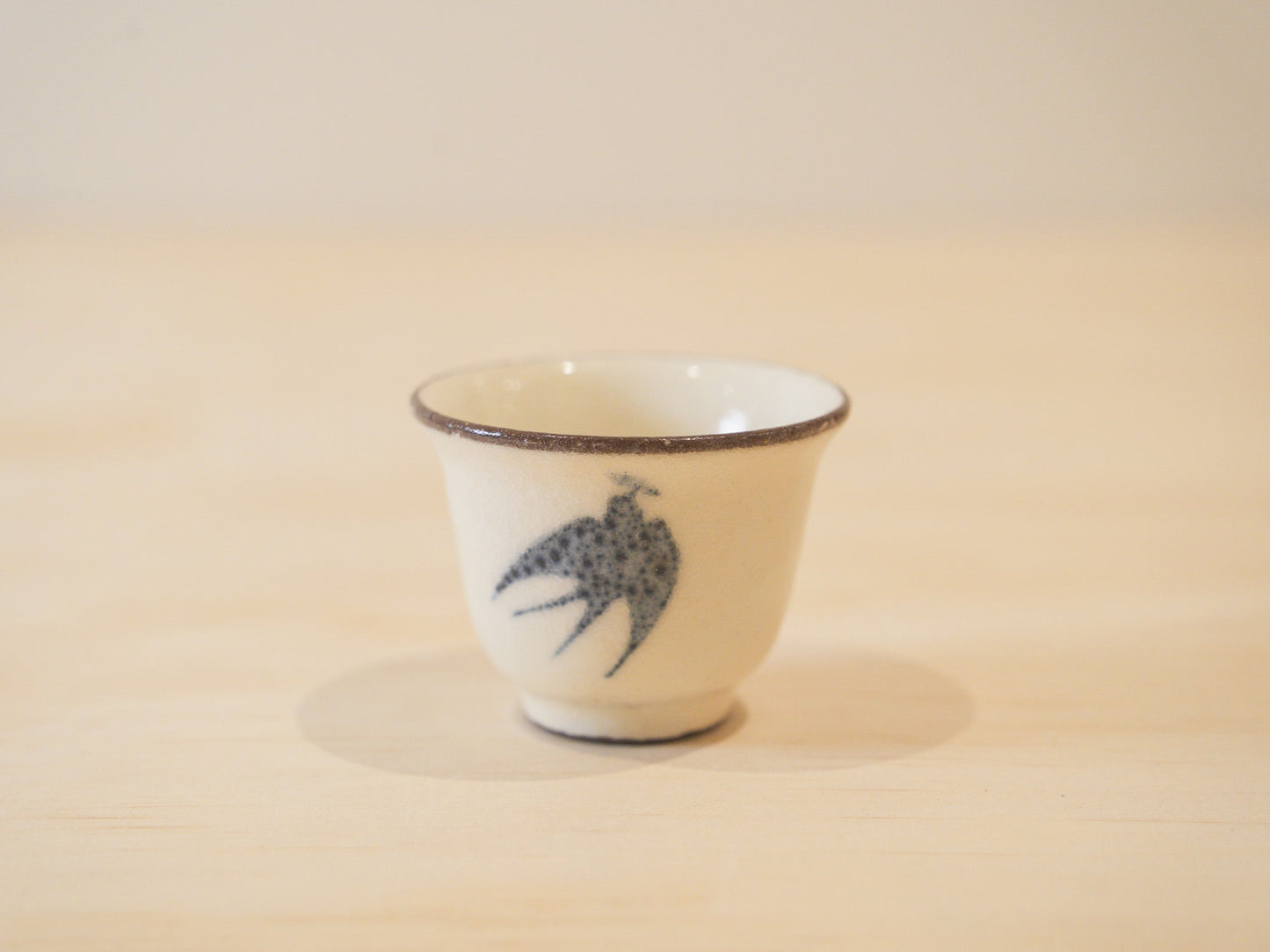 Handcrafted Tea Cup | 40mL | Swallow's Shadow