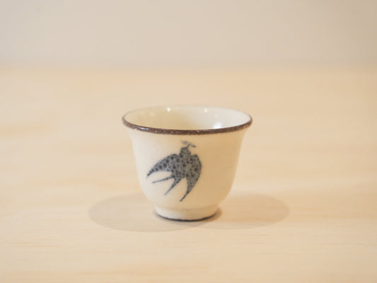 Handcrafted Tea Cup | 40mL | Swallow's Shadow
