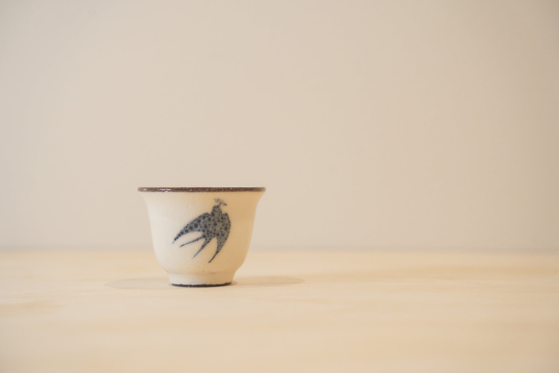 Handcrafted Tea Cup | 40mL | Swallow's Shadow
