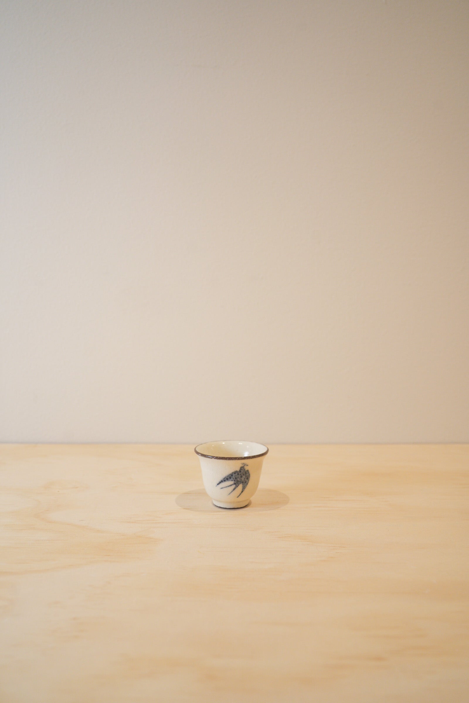 Handcrafted Tea Cup | 40mL | Swallow's Shadow