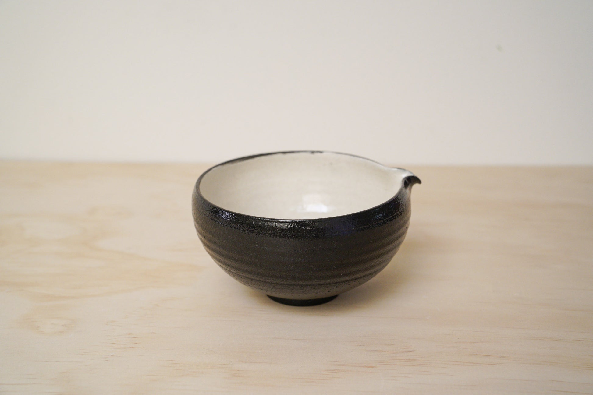 Handcrafted Tea Cup | 450mL | Black Moon Matcha Bowl